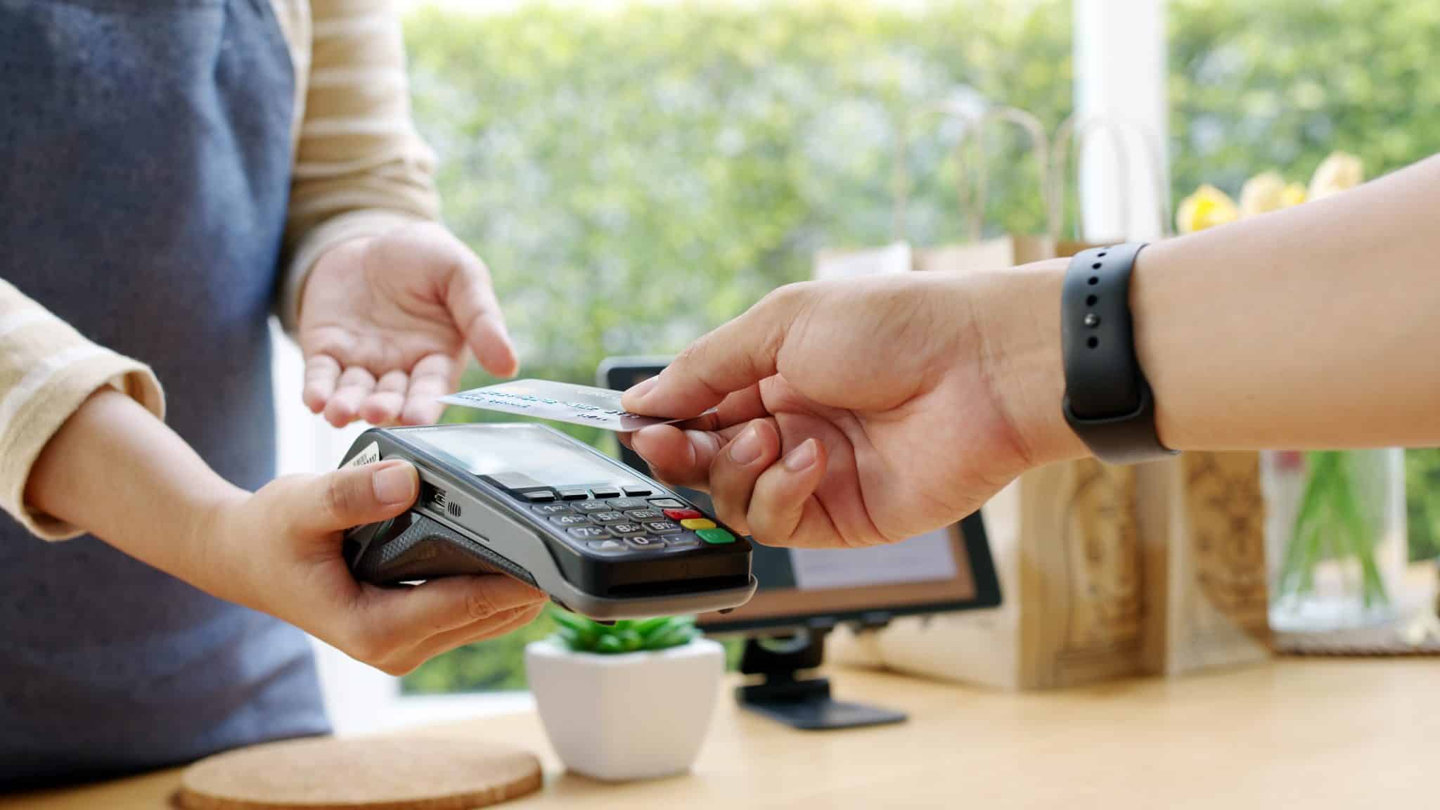 Right Countertop Payment Terminal