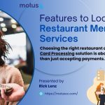 Top Features to Look for in Restaurant Merchant Services